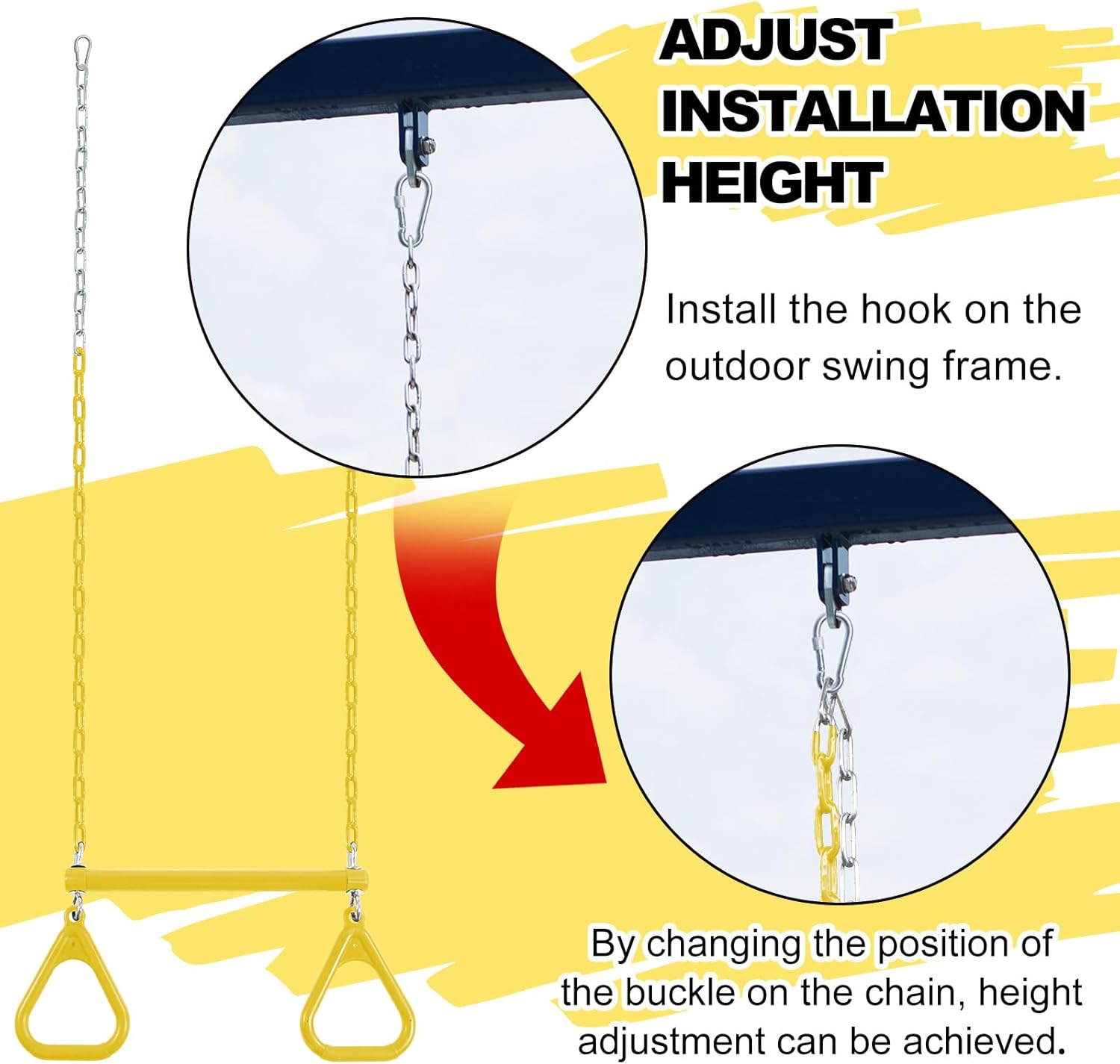Duty Ring Trapeze Bar