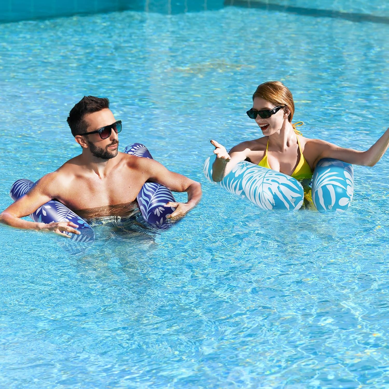 Pool Pontoon - 2 Piece, 4 in 1 Pool Pontoon Hammock