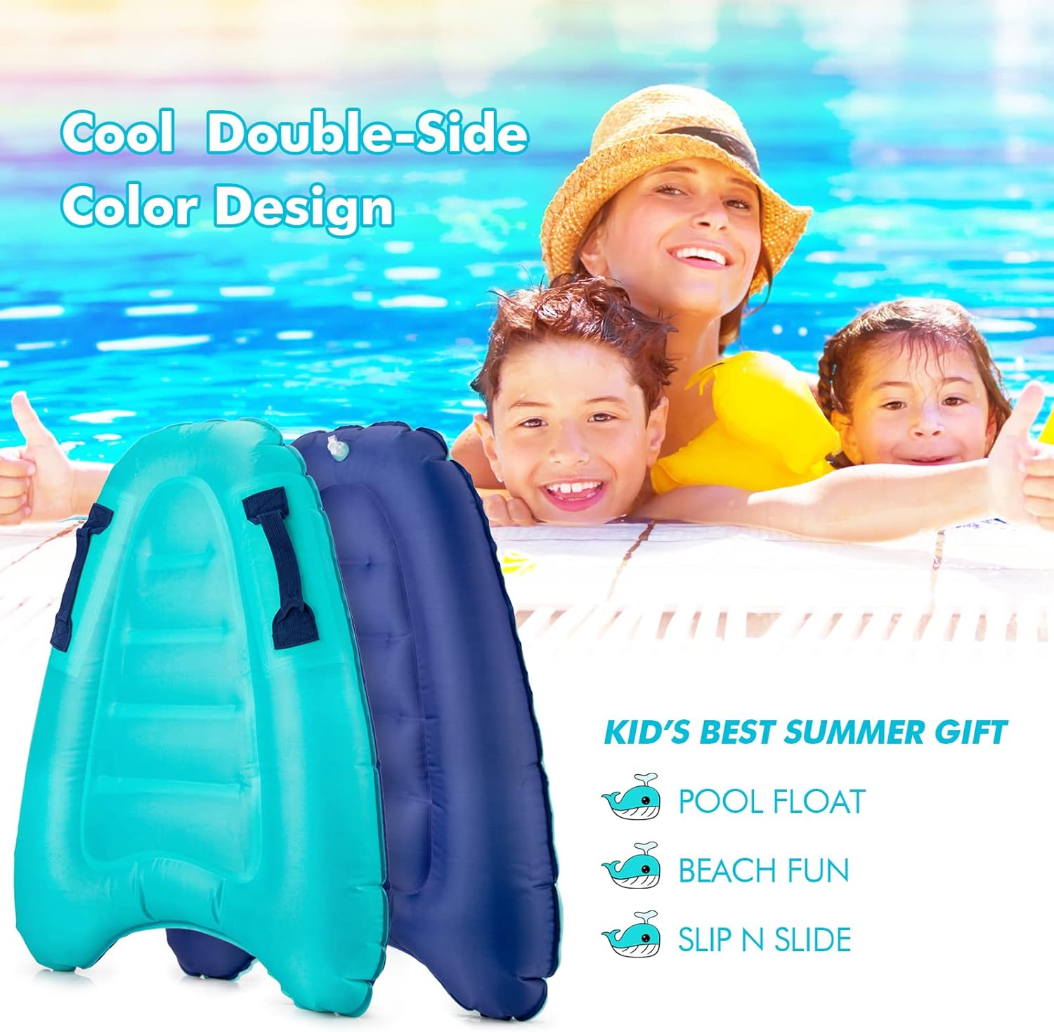 Inflatable Surfboard with Handle