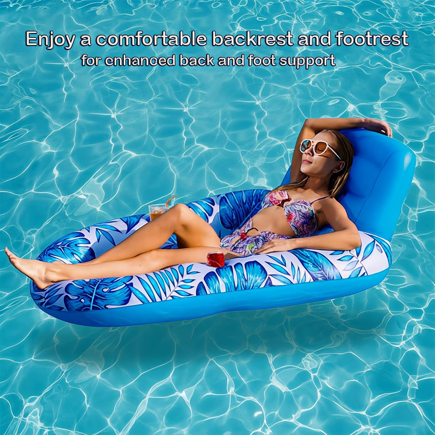 Adult Pool Lounger Pontoon Boat