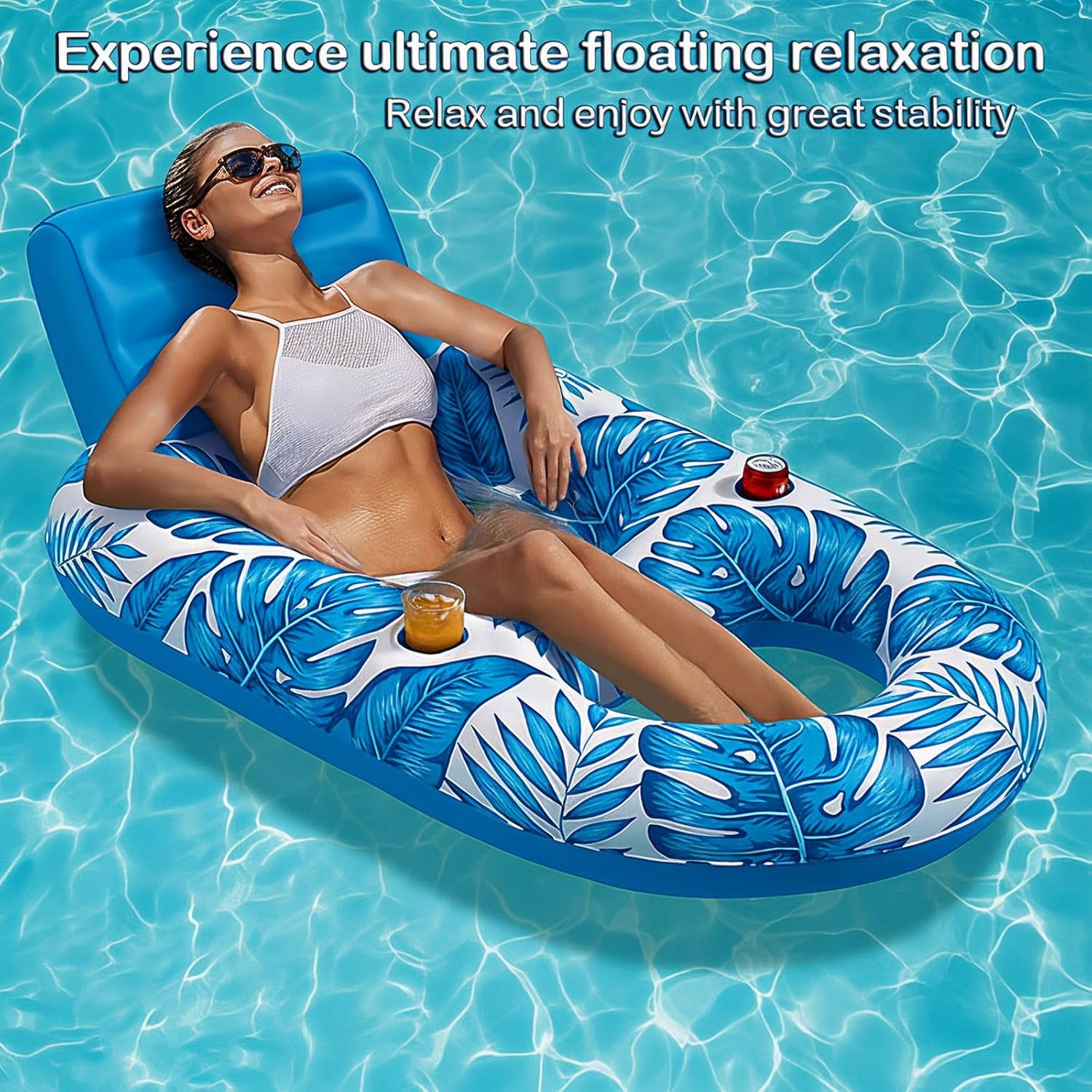 Adult Pool Lounger Pontoon Boat
