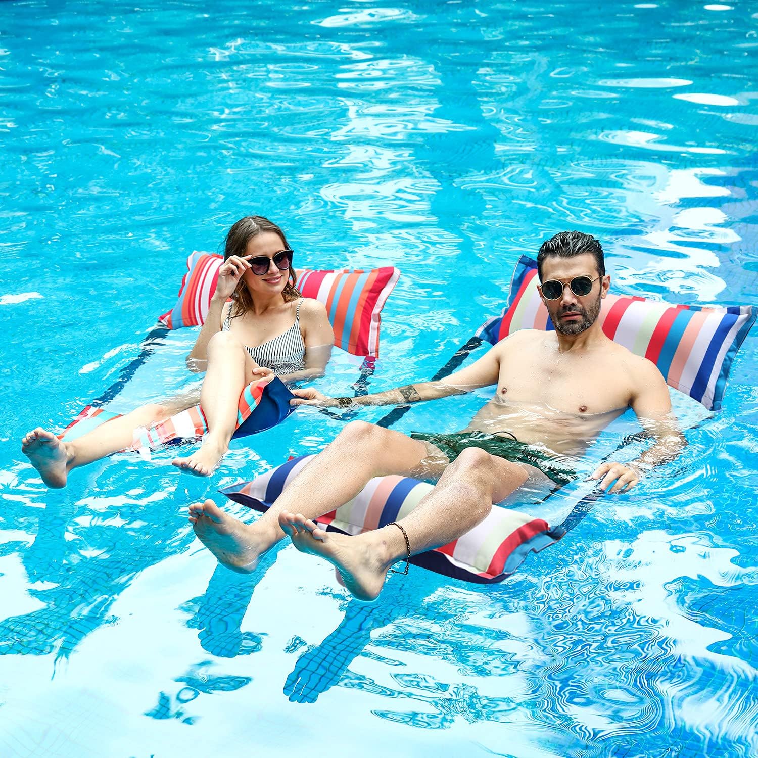 2 Pack XL Fabric Pool Hammock