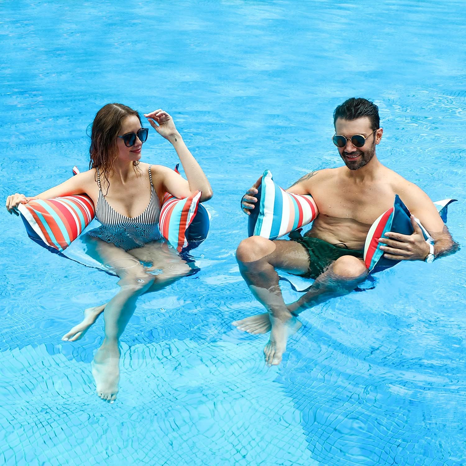 2 Pack XL Fabric Pool Hammock