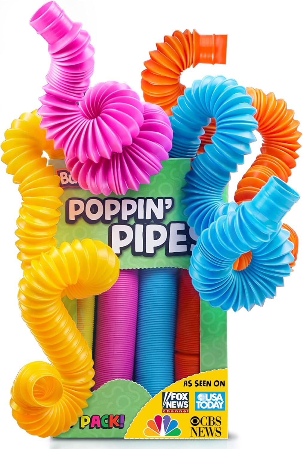 Pop Tubes, Sensory Toys
