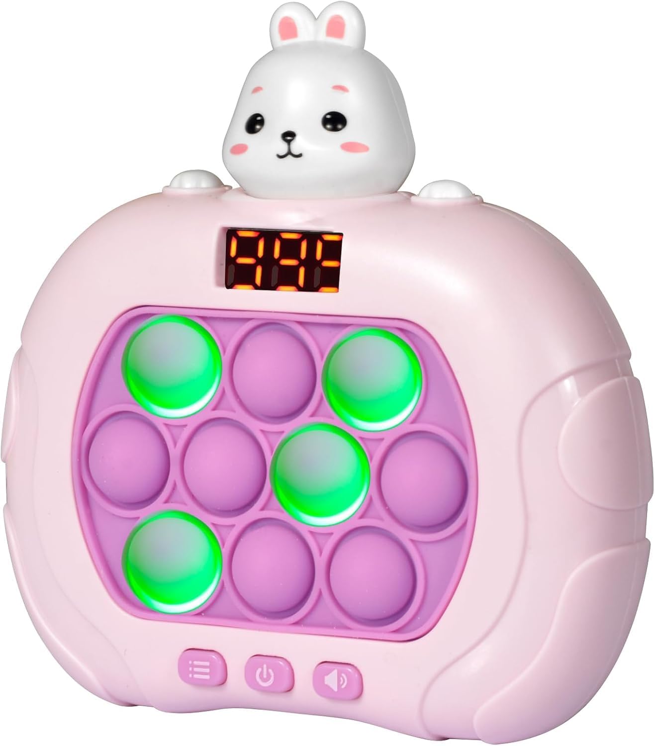 Fast Push Game Fidget, Light-Up Pop Game Gift