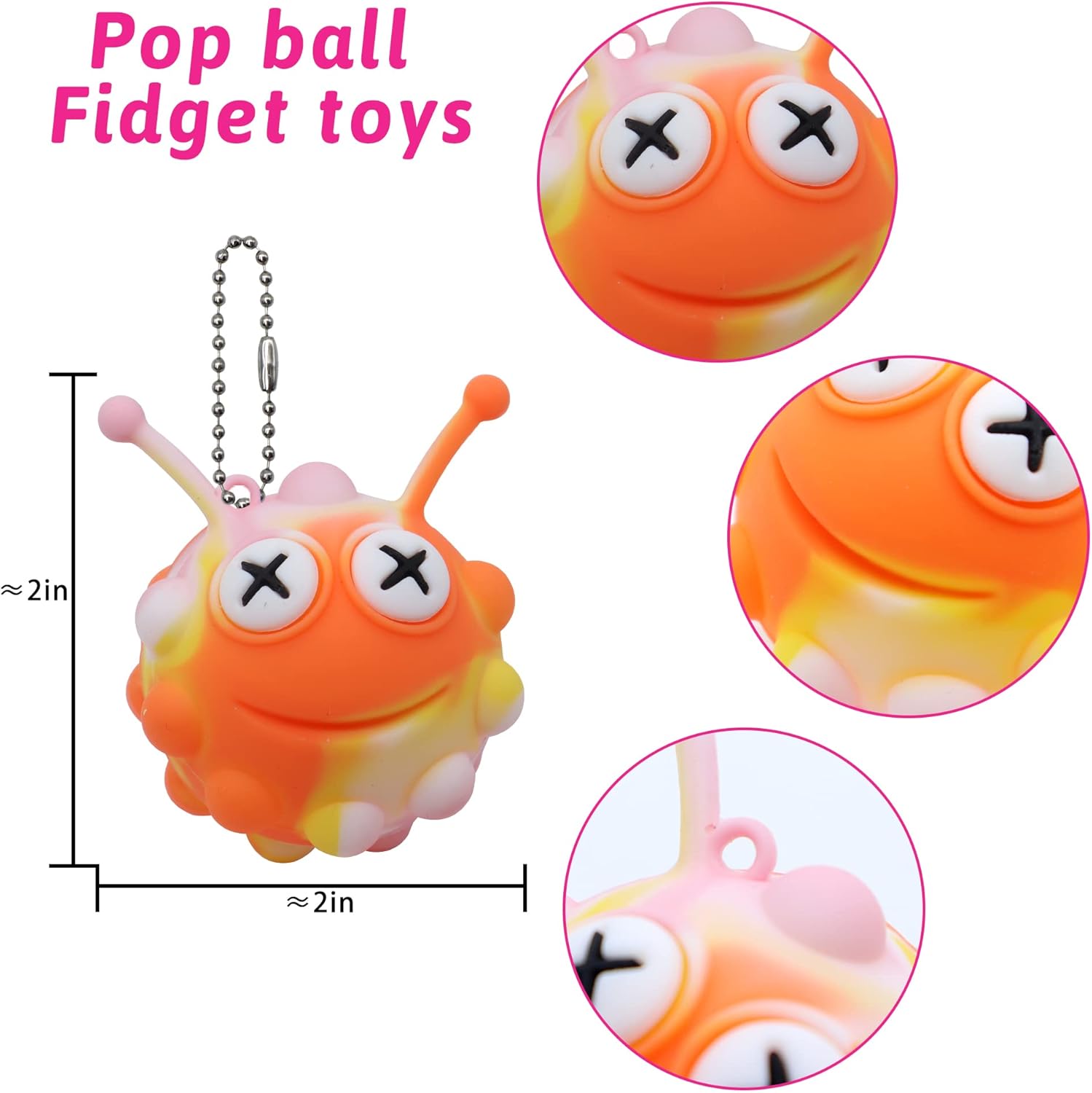 30 Pack Animal Pop Balls