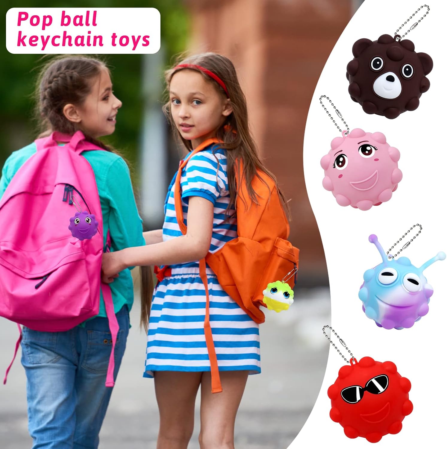 30 Pack Animal Pop Balls