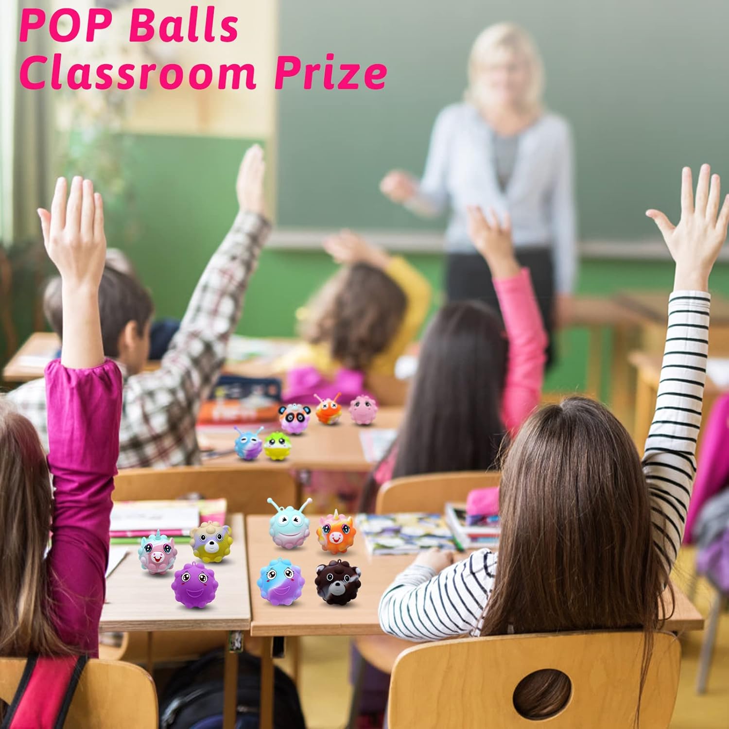 30 Pack Animal Pop Balls