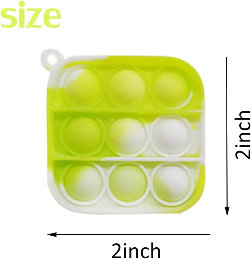 120 Pack Mini Pop Bubbles, Stress Relief Sensory Toys