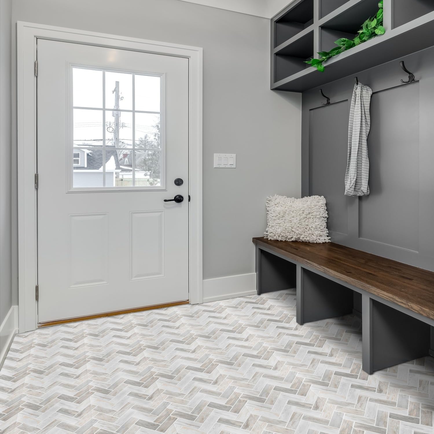 412762Fimage_5.jpg 20 Pack 30.48cm Vinyl Floor Tiles
