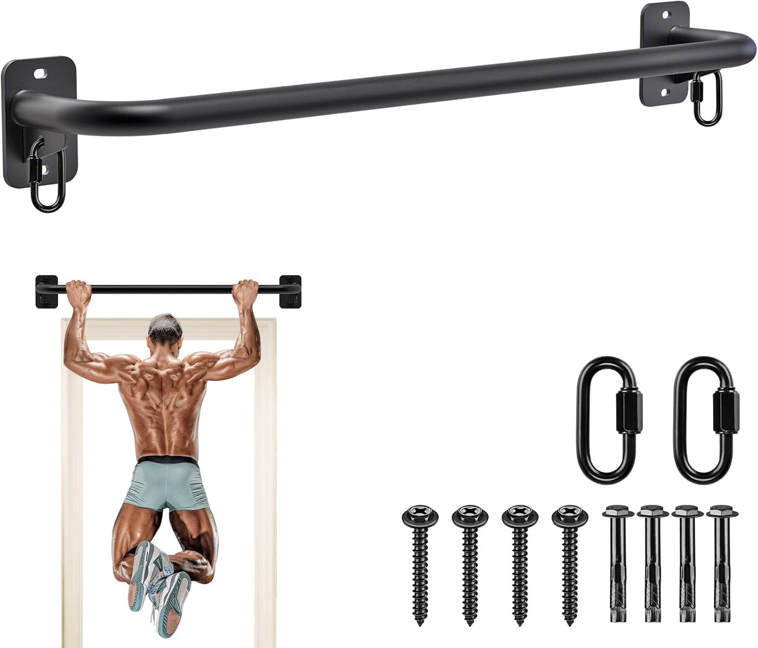 Heavy-Duty Welded Pull-Up Bar
