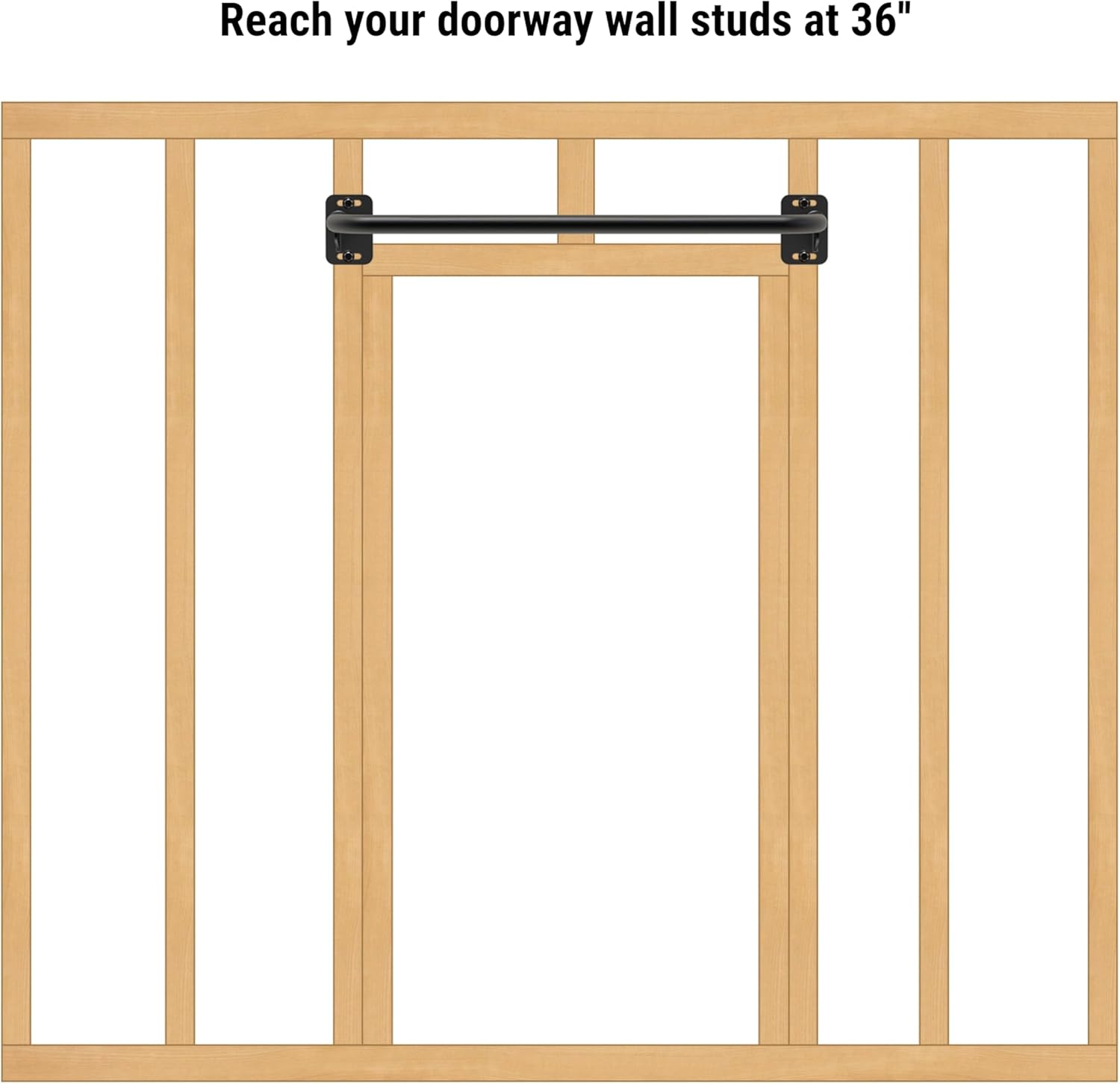 Heavy-Duty Welded Pull-Up Bar