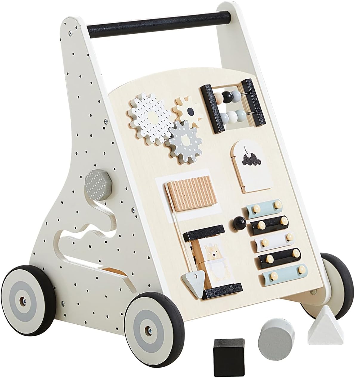 Wooden Push-Pull Walker