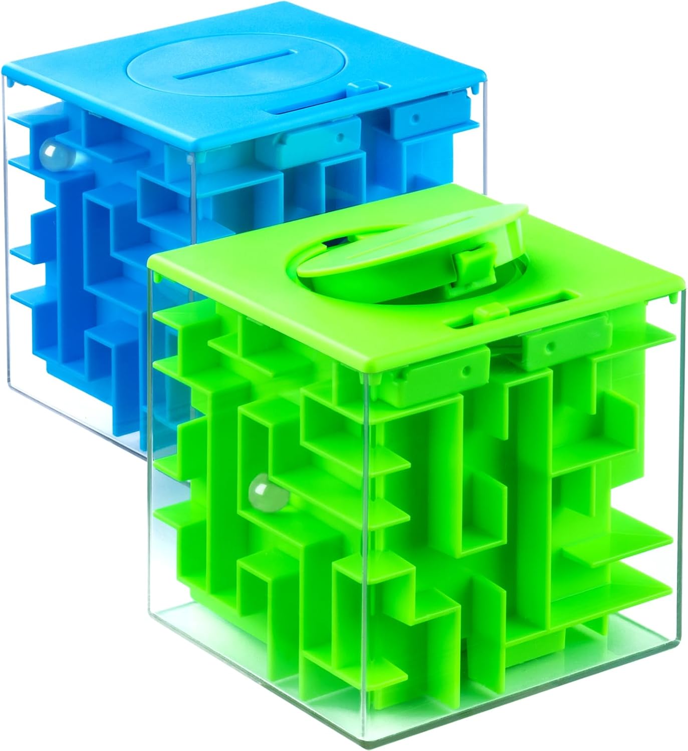 2 Piece Money Maze Puzzle Box