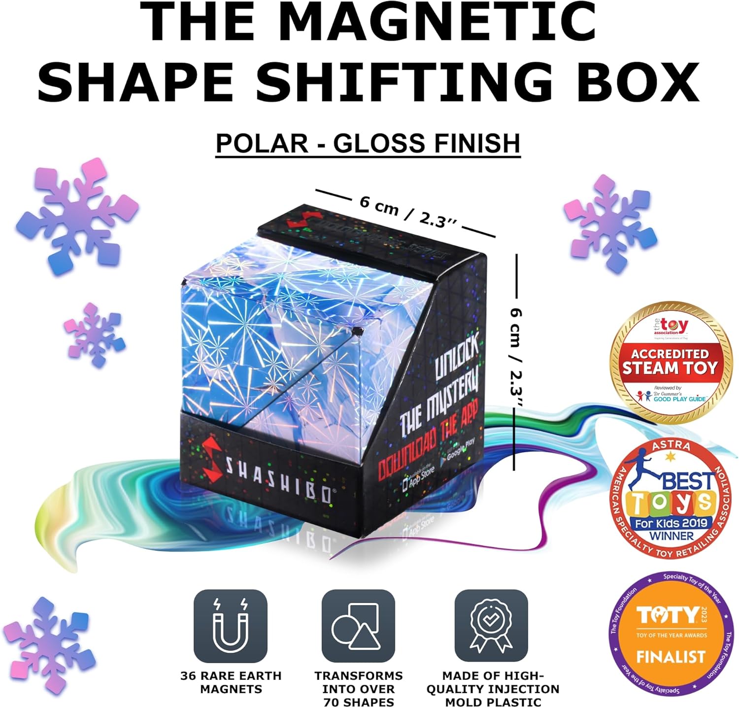 Shape Shifter, 36 Magnets, Holographic - Polar