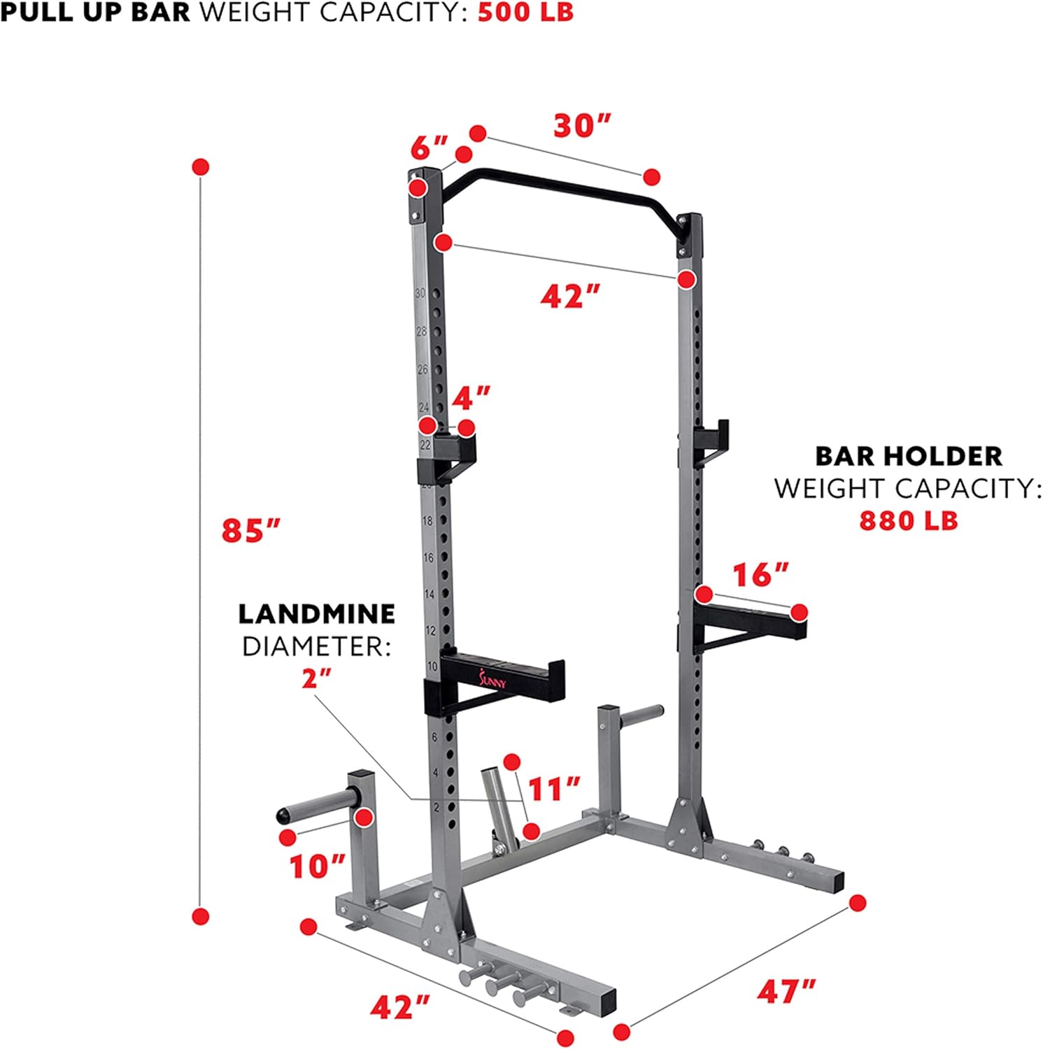 High Weight Squat Rack