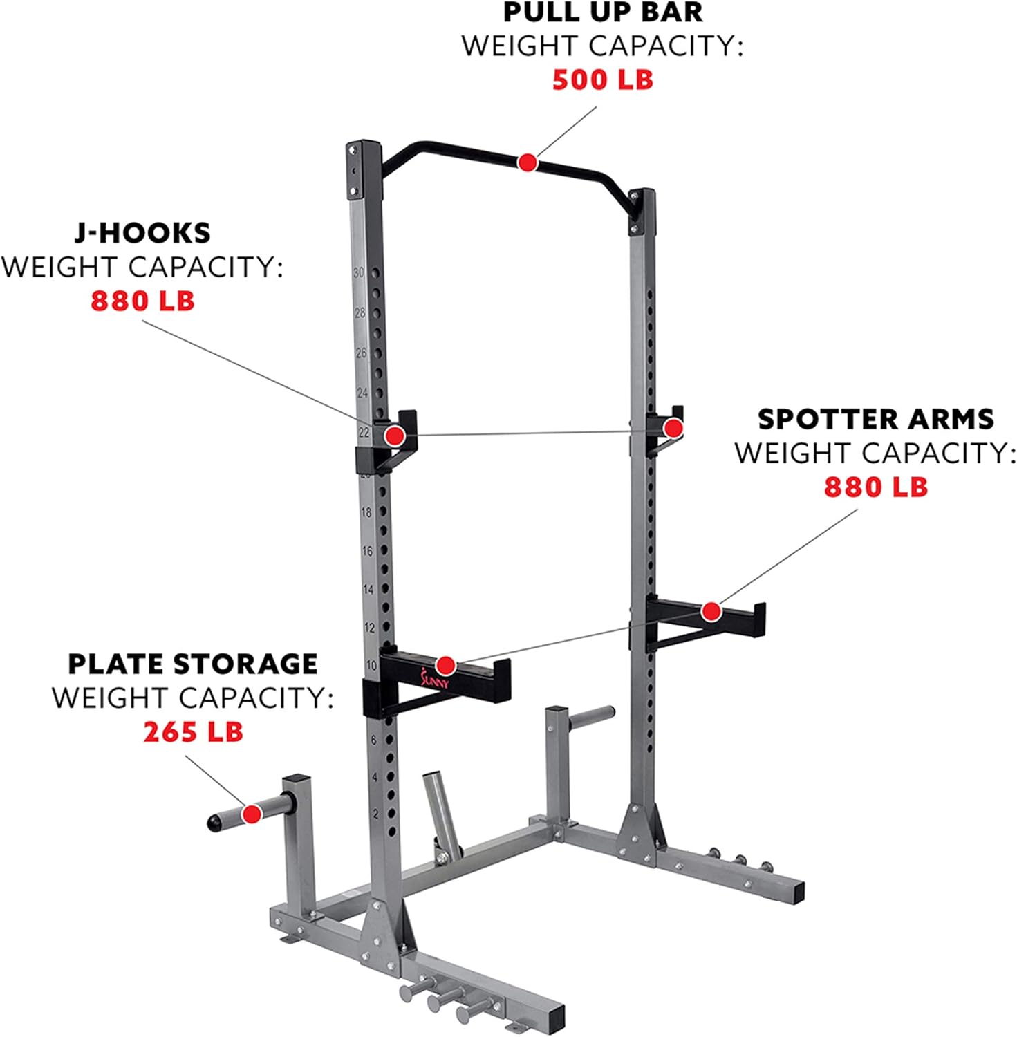 High Weight Squat Rack