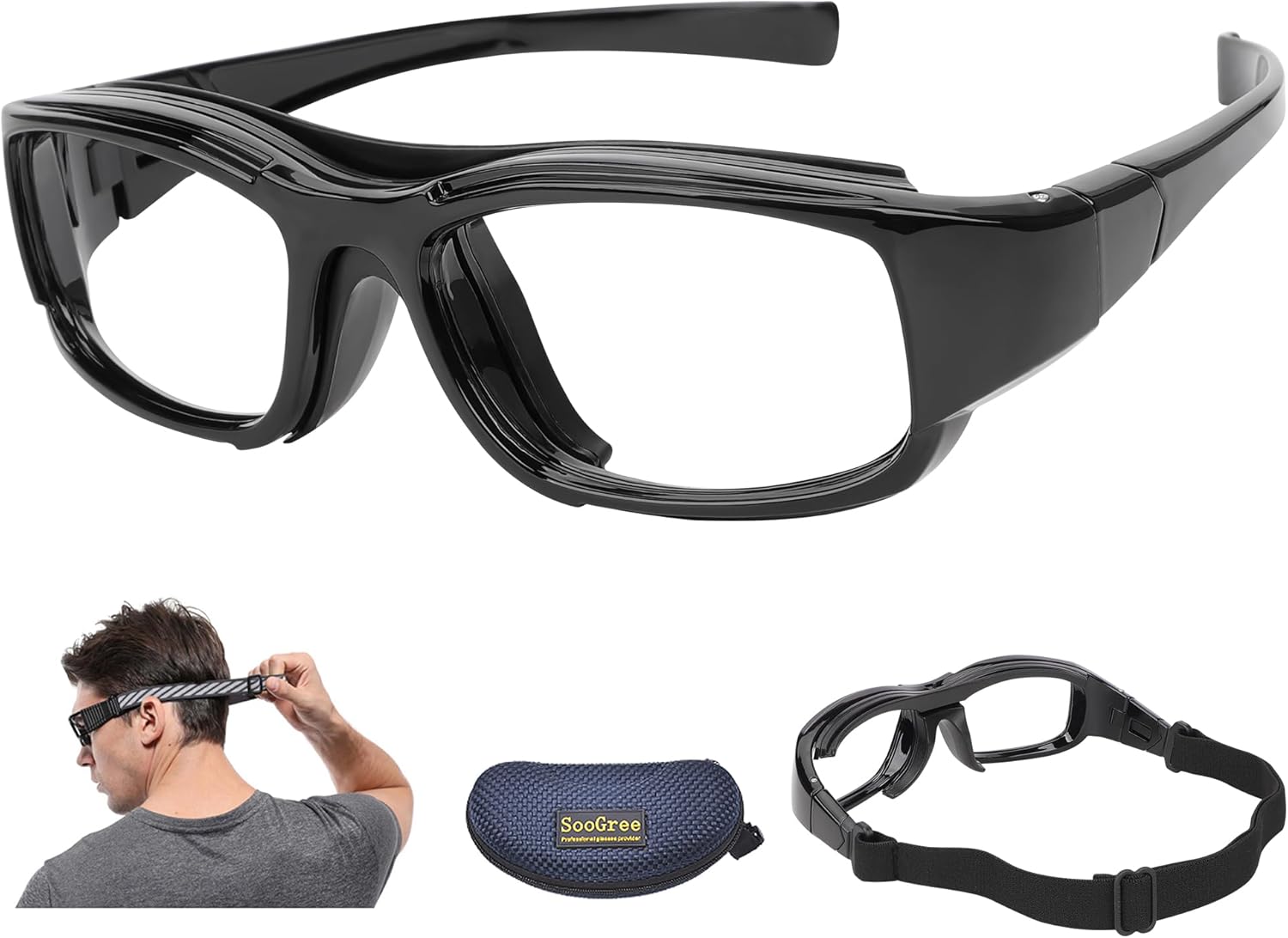 Squash and Racquetball Goggles, Impact Resistant