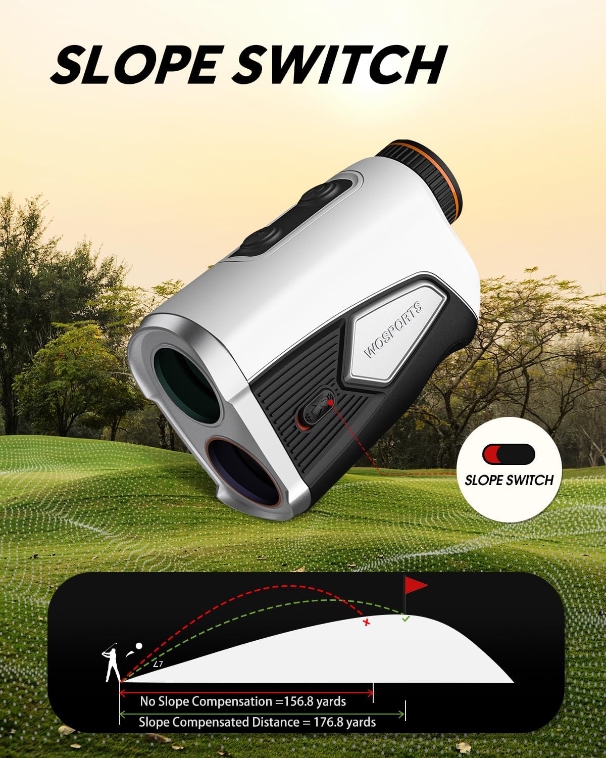 1500 Yard Golf Rangefinder