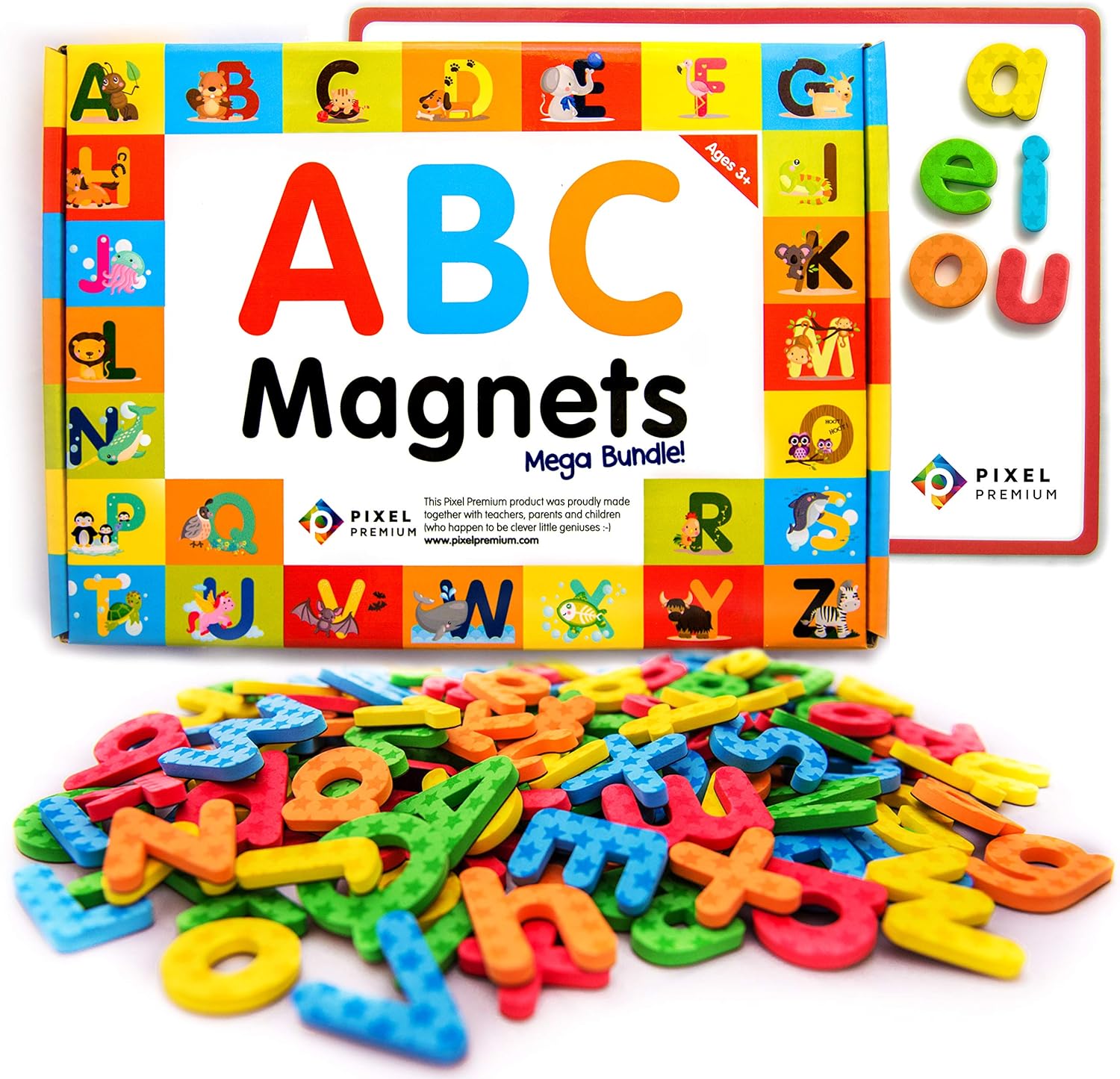 Pixel Premium Magnetic Alphabet Magnet Gift Set