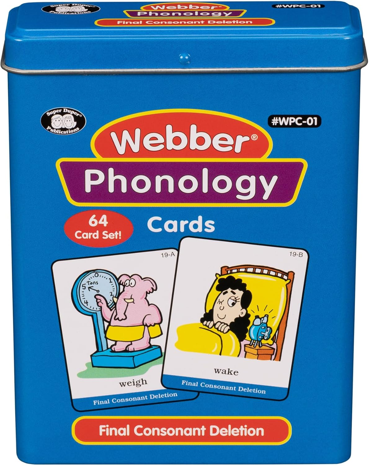 Illustrated Phonics Final Consonant Deletion Cards