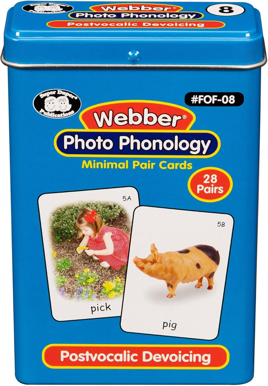 Photo Phonics Postvocalic Devoicing Cards