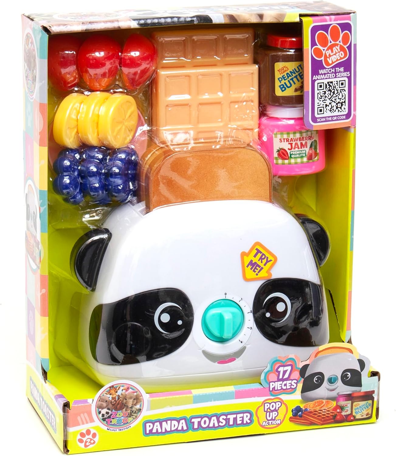 17 Pack Zoo Troopers Panda Toaster