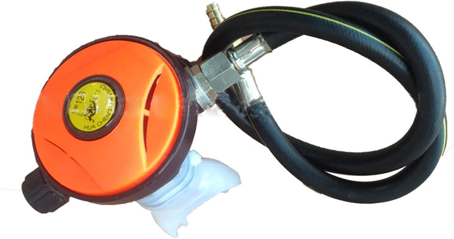 Orange Scuba Regulator, Second Stage with Mouthpiece