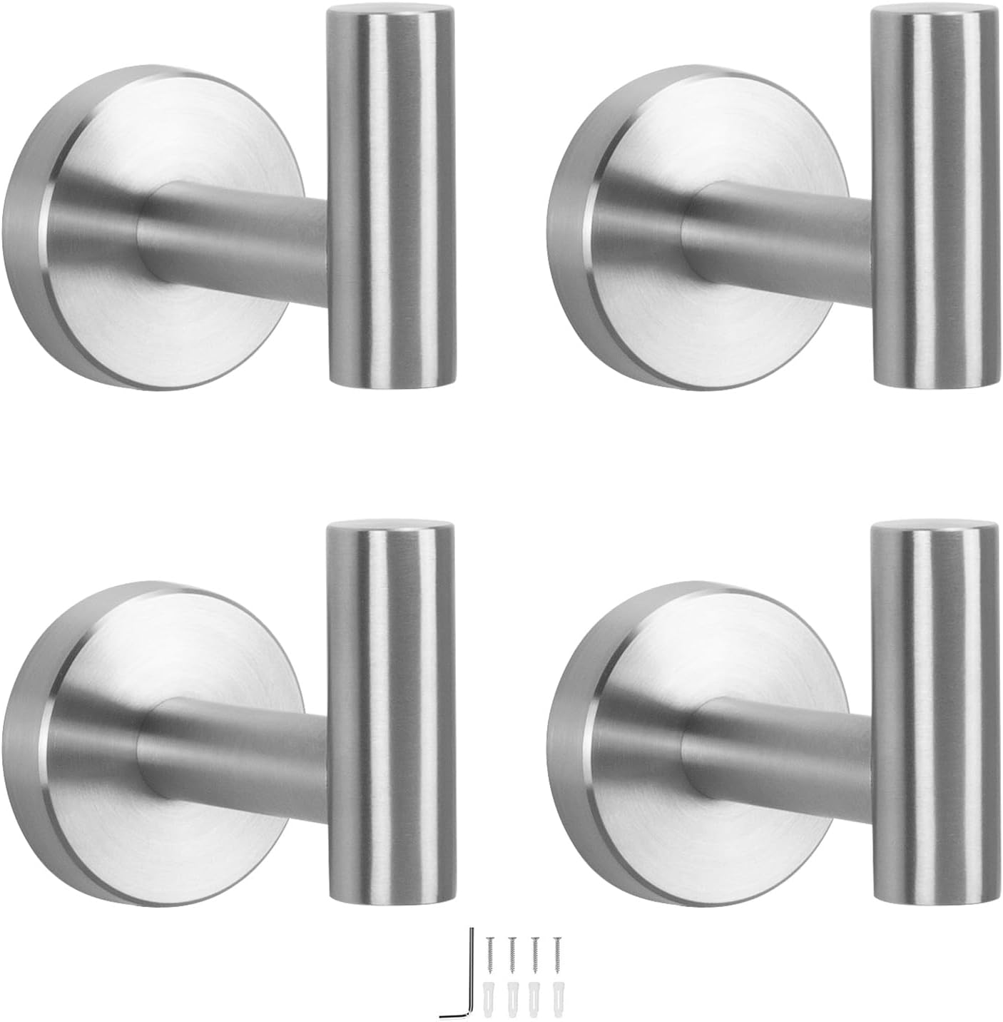 4 Piece Bath Towel Hooks