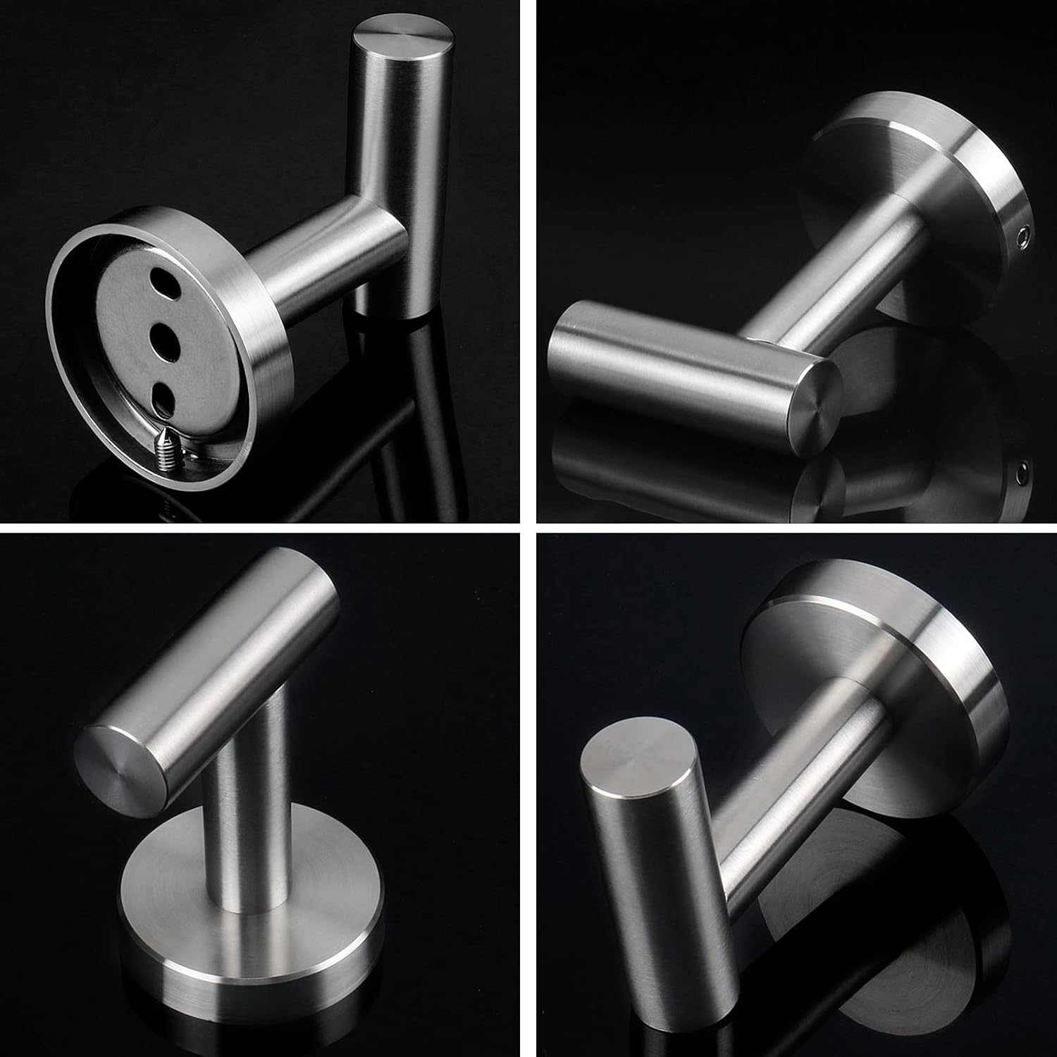 4 Piece Bath Towel Hooks