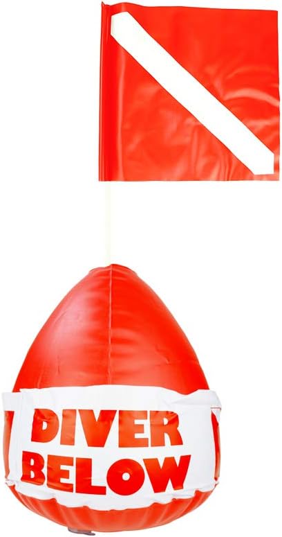 Infatable Heavy Duty PVC Diving Flag Floating Pontoon