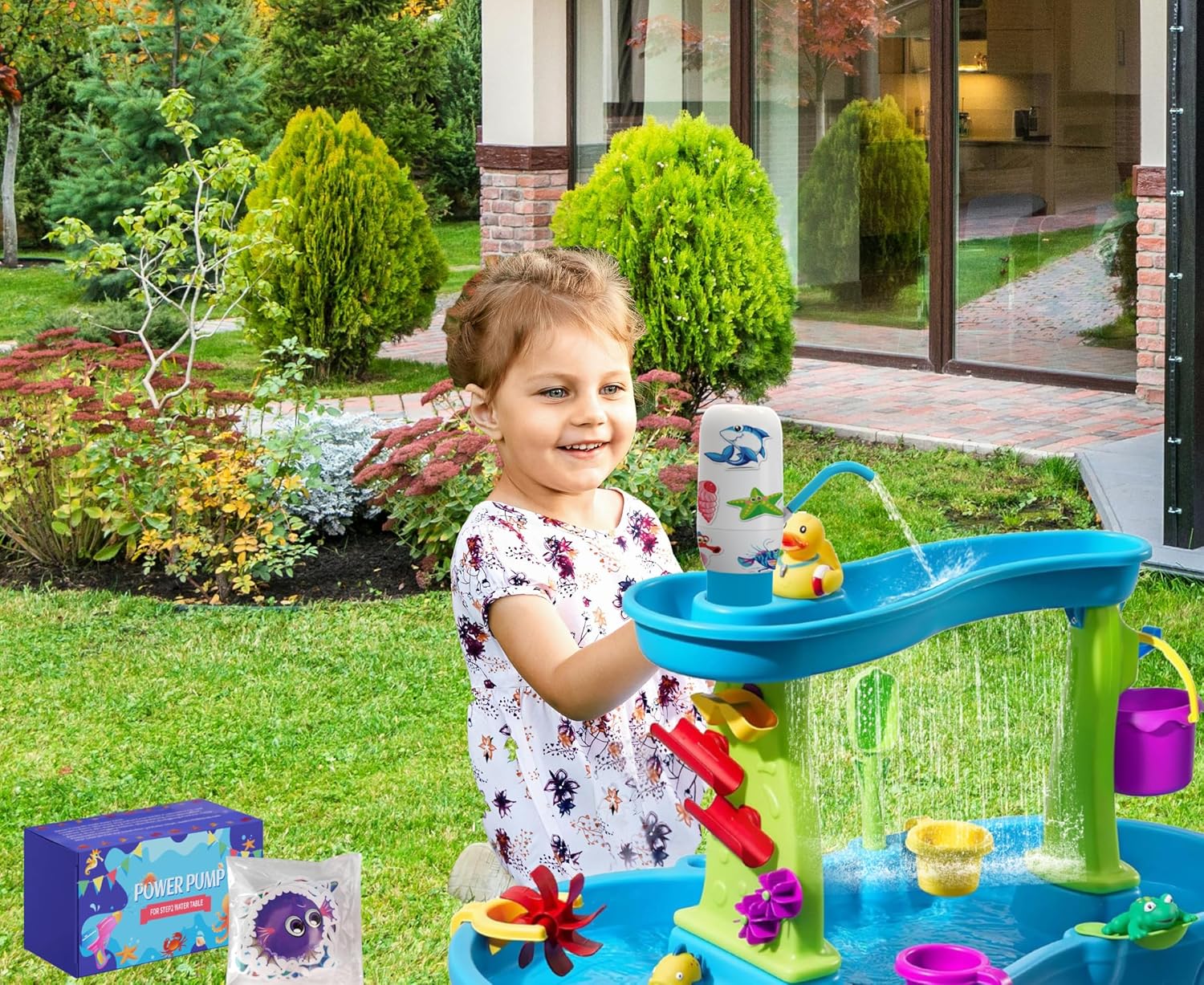 Cordless Water Pump, Children's Pump Table