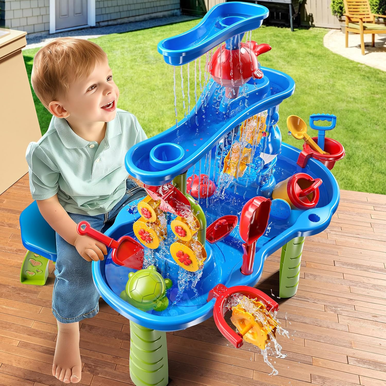 Children's Sand & Water Table, 3 Tier