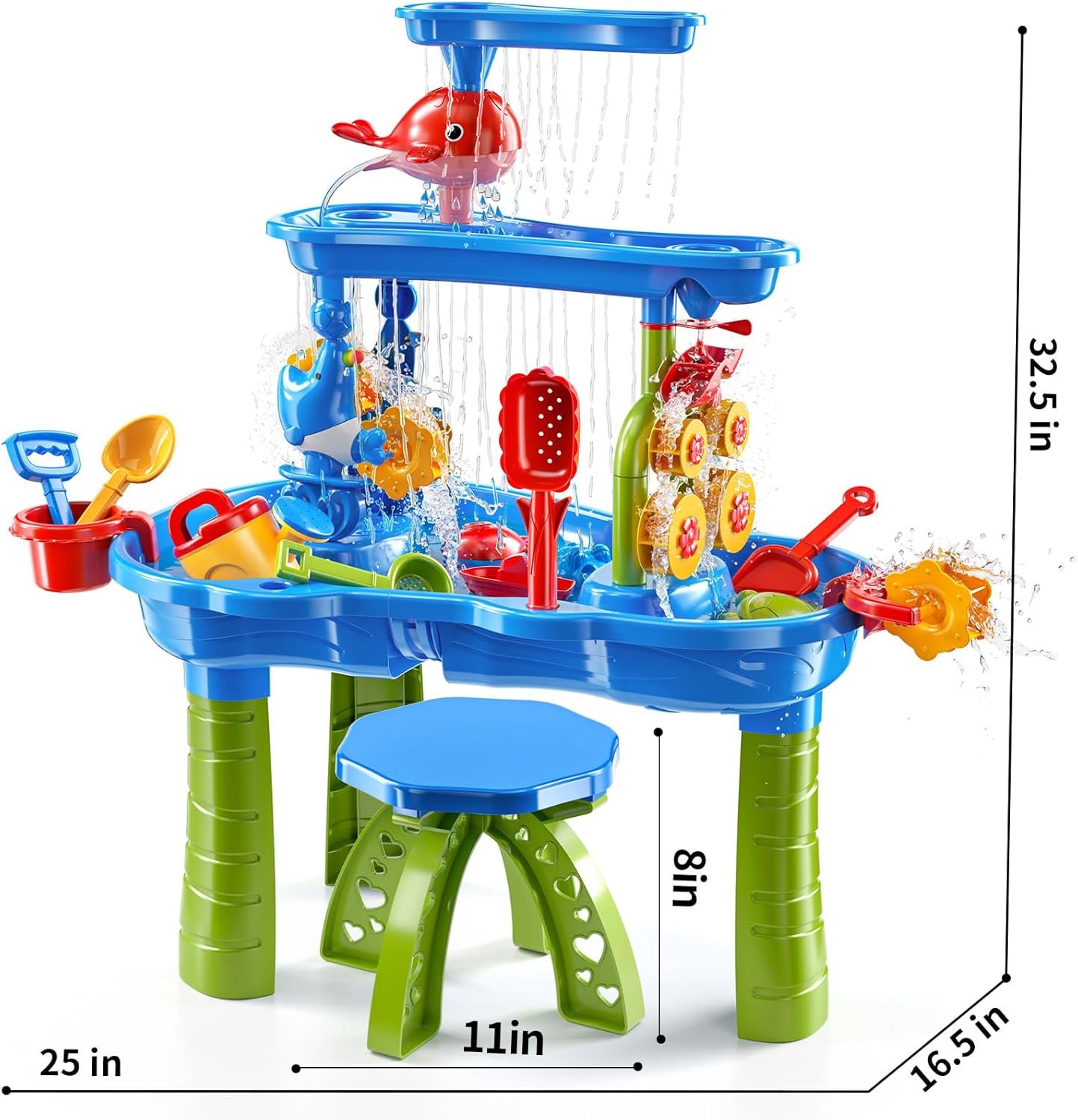 Children's Sand & Water Table, 3 Tier