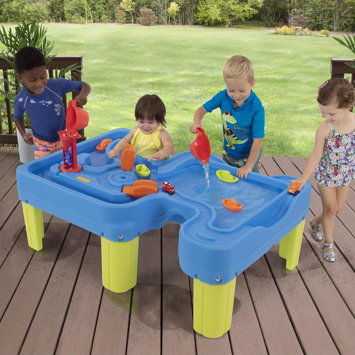 Big River & Roads Water Play Table