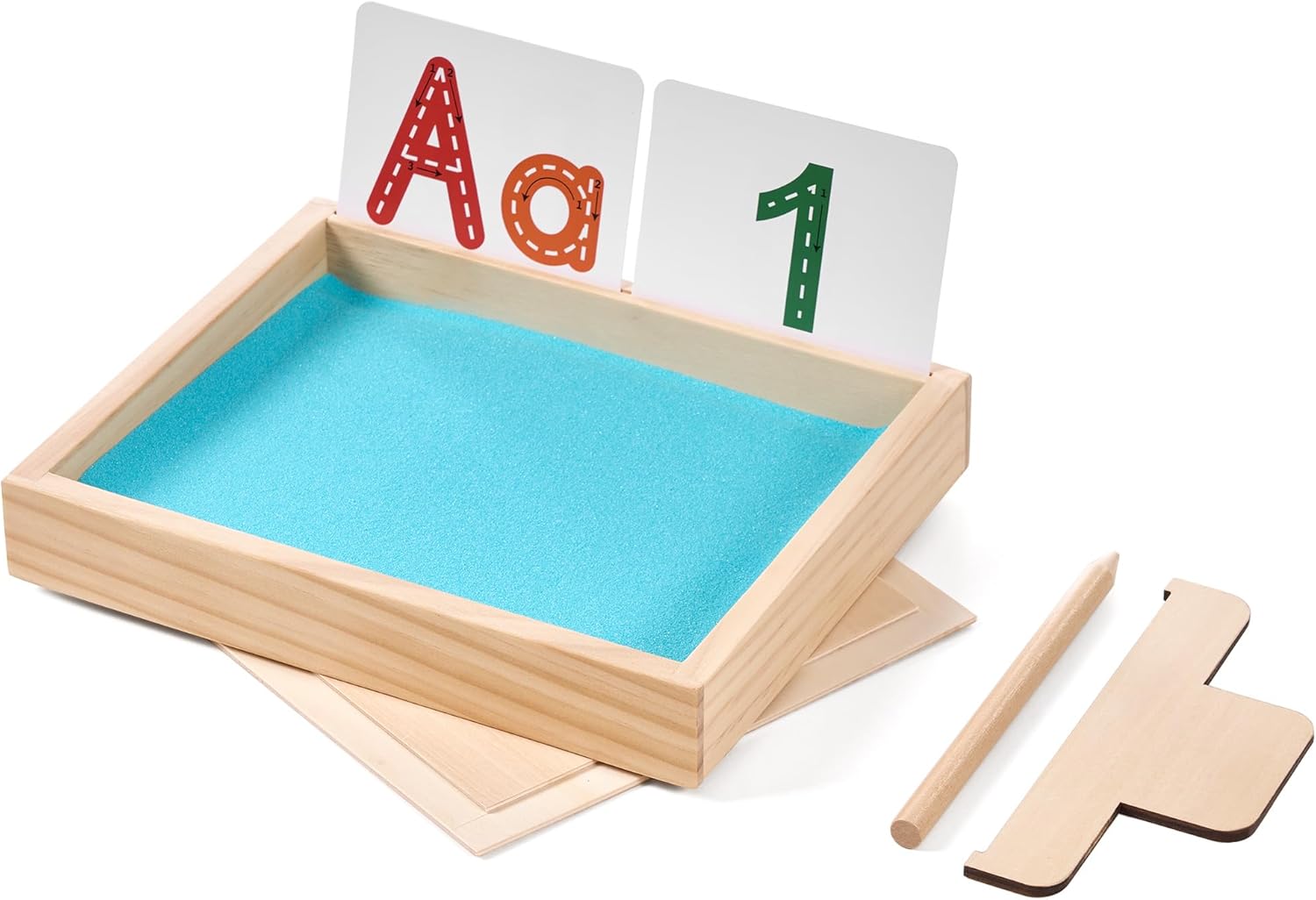 Children's Sand Tray, Writing Play Tray with Lid