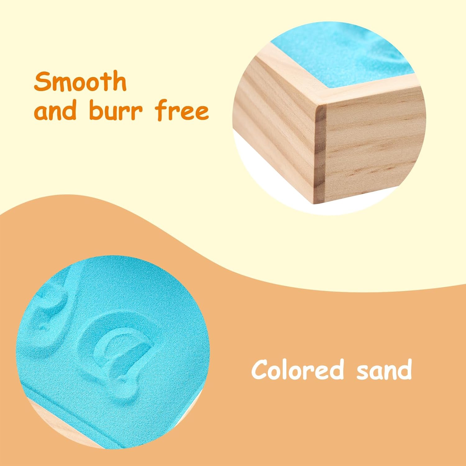 Children's Sand Tray, Writing Play Tray with Lid
