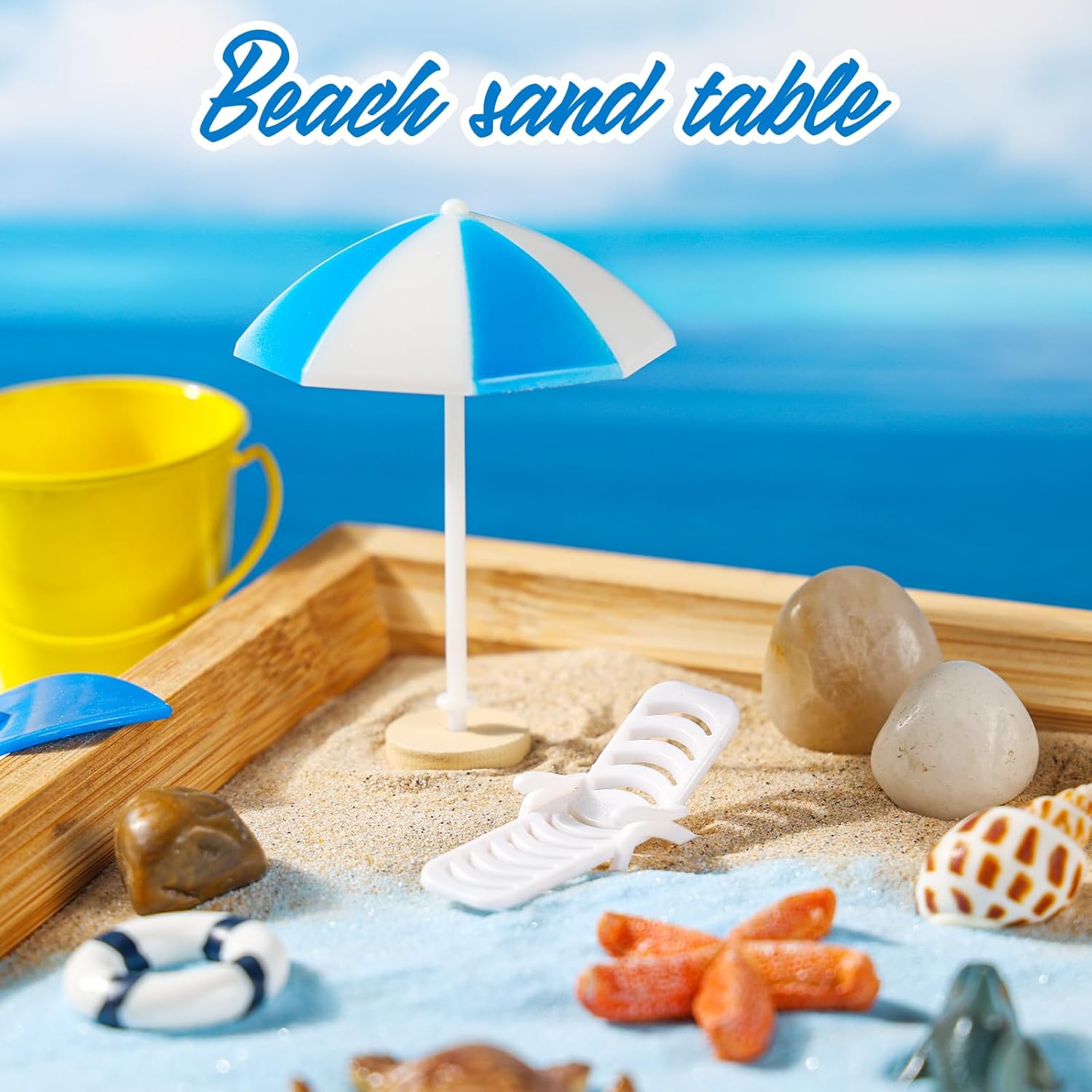 Garden Desk Set, Japanese Mini Beach Breeze Sand Garden