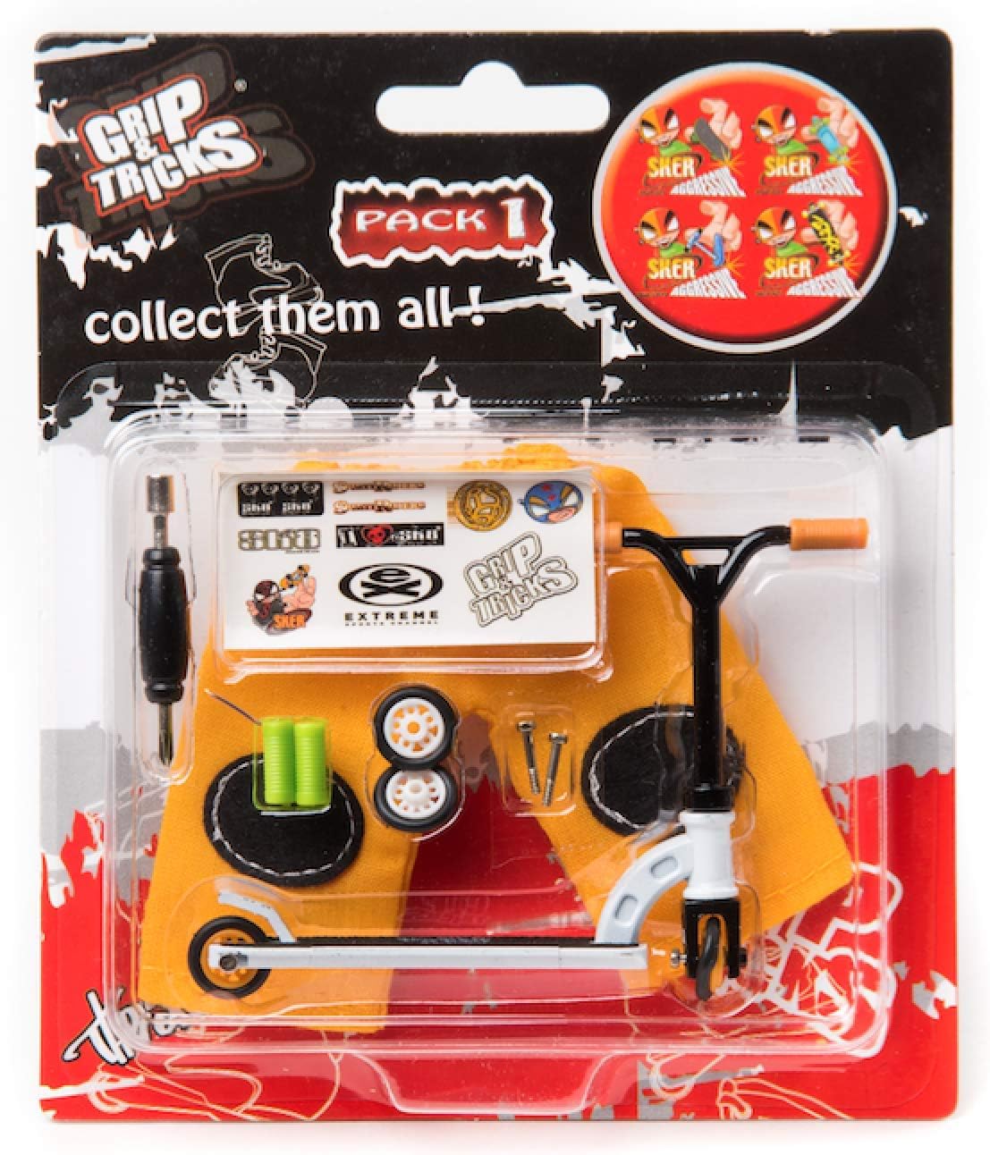 Finger Scooter Stunt Set