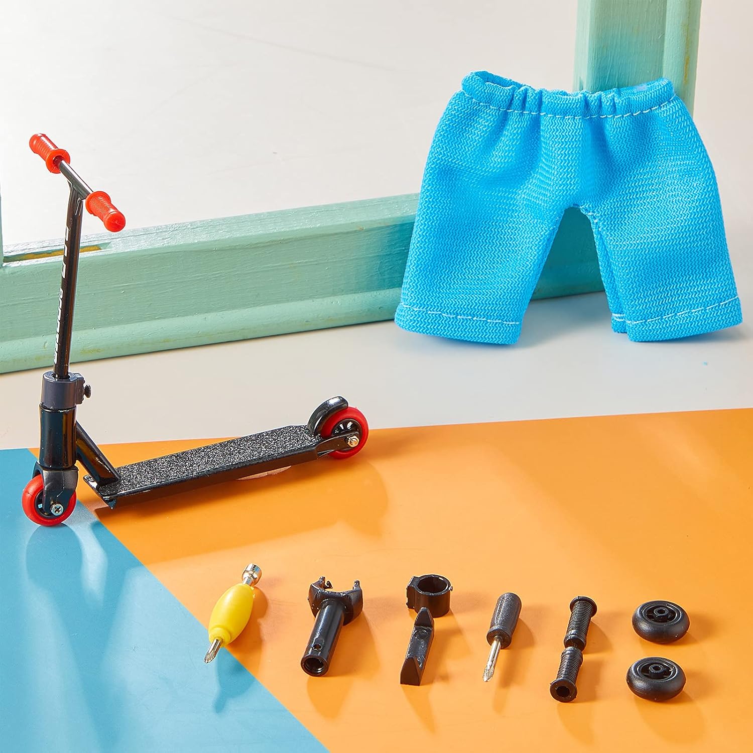 Finger Scooter Set with Tools