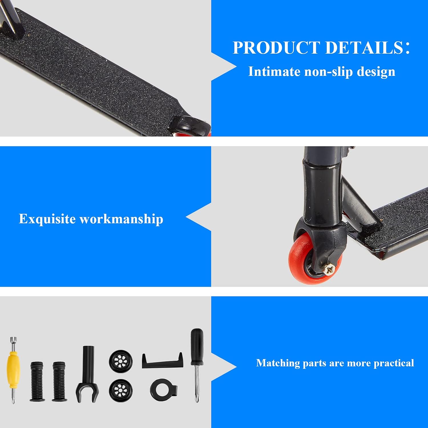 Finger Scooter Set with Tools