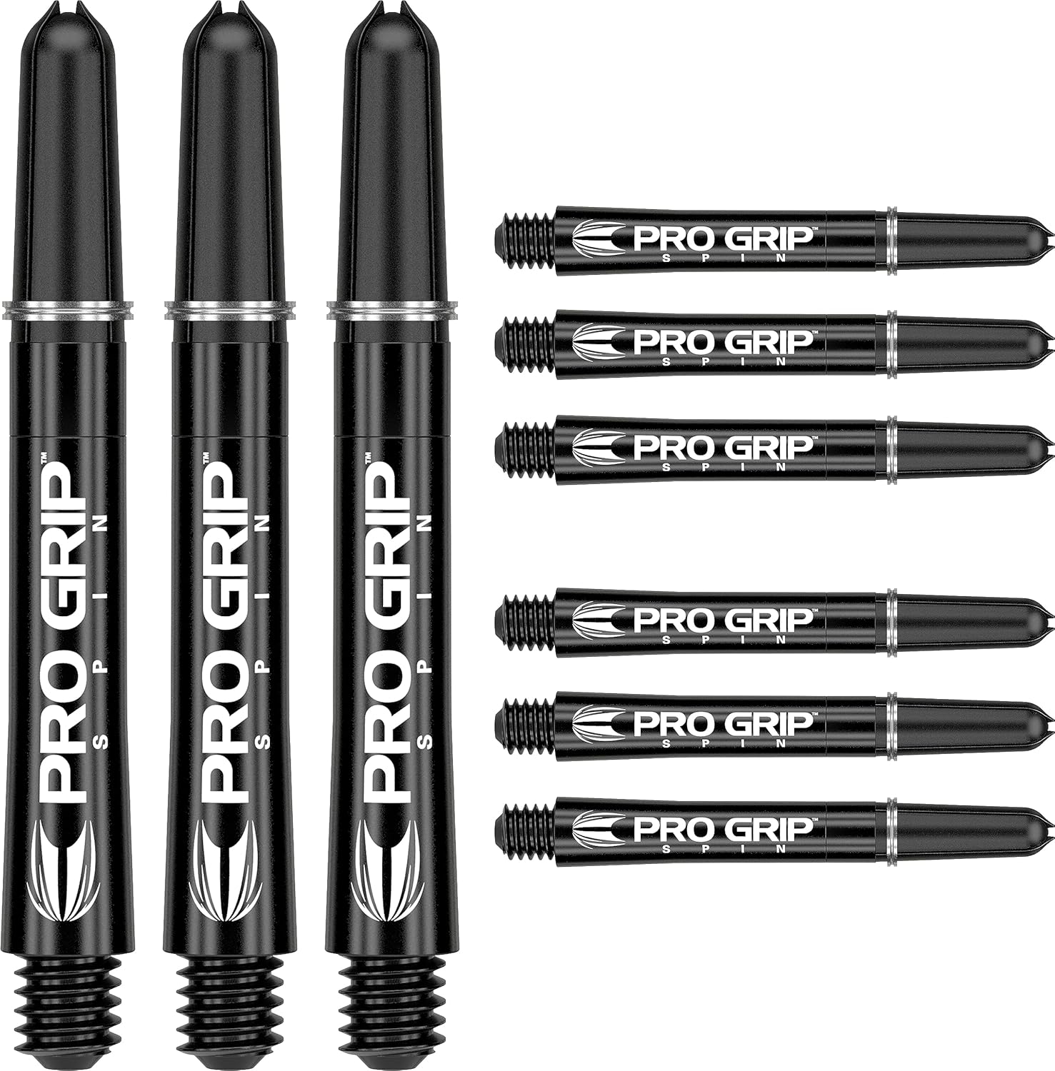 9 Piece Dart Pro Grips, 3 Sizes, 12 Colors
