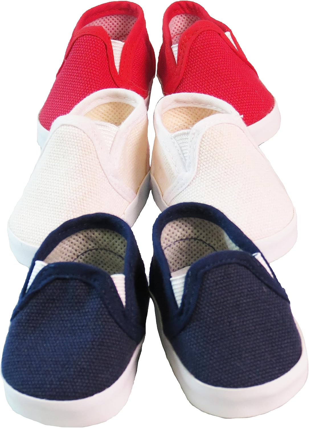 Red, White and Blue Canvas Stirrups