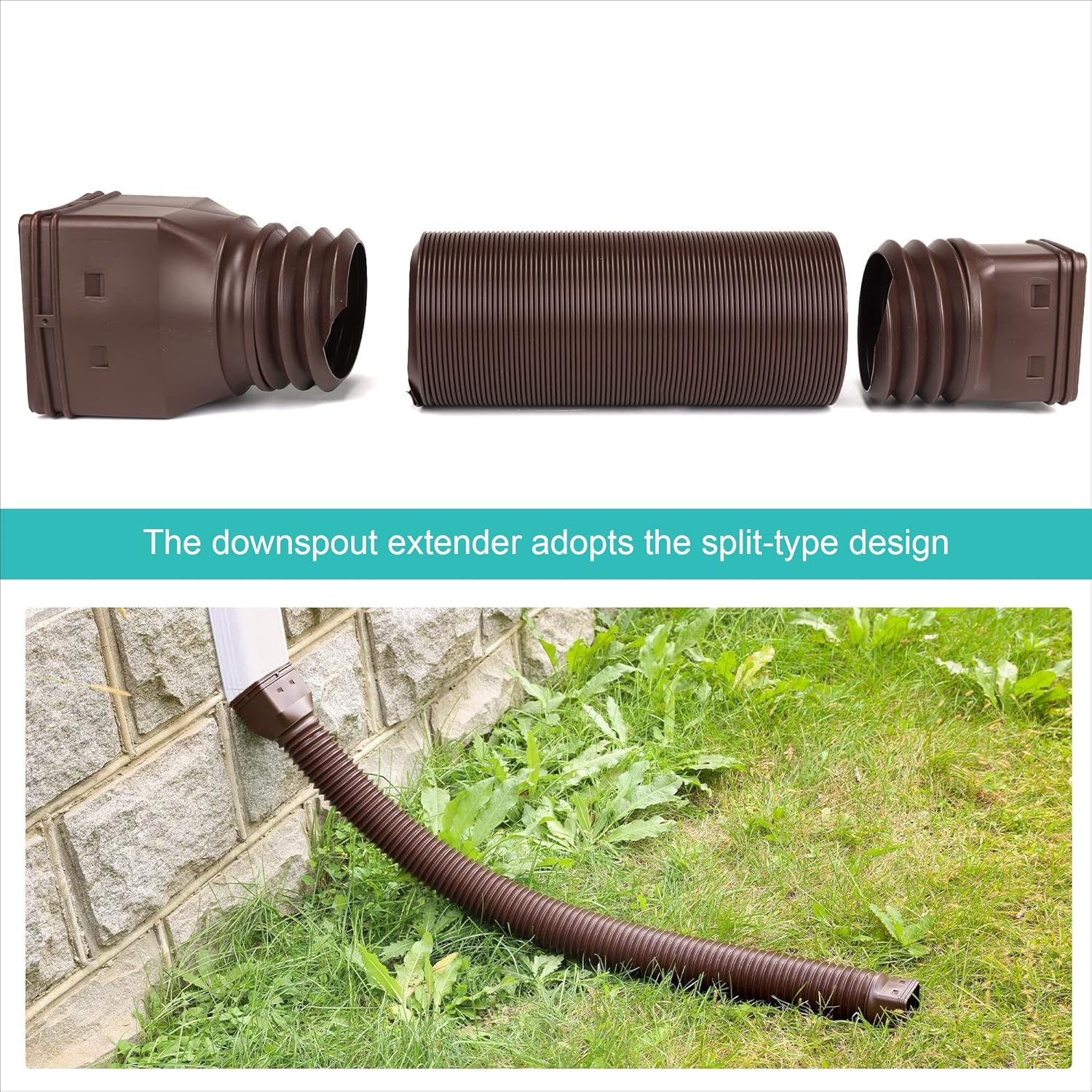 2 Piece Lower Nozzle Extension, 53-147 cm