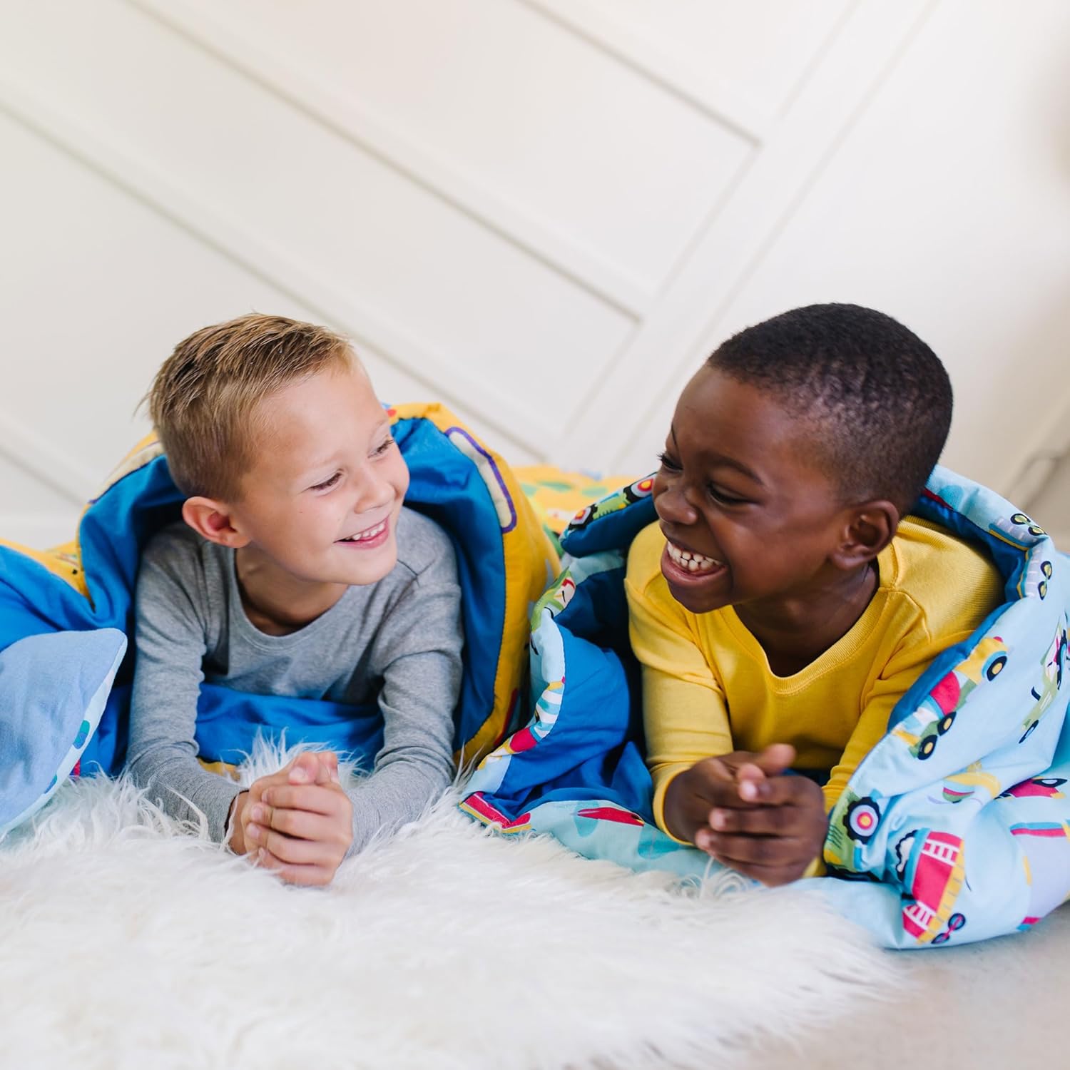 57" x30" x1.5"  Kids Sleeping Bag, Cotton Blend