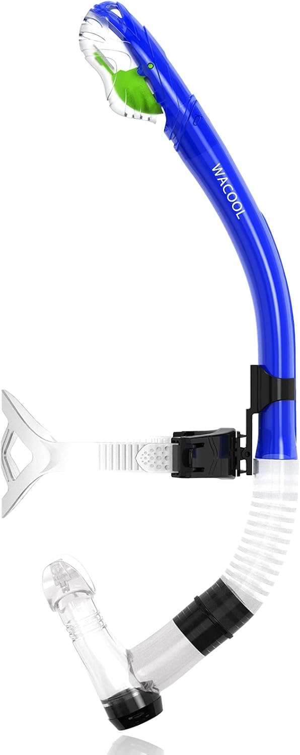 Training Headstrap Support Dry Top Snorkel Tube