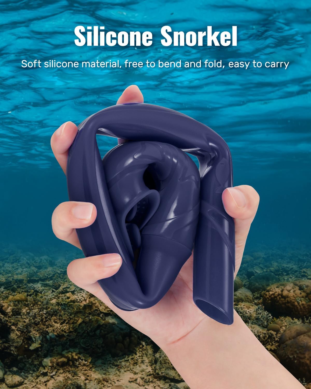 Adult Diving Snorkel Breathing Tube
