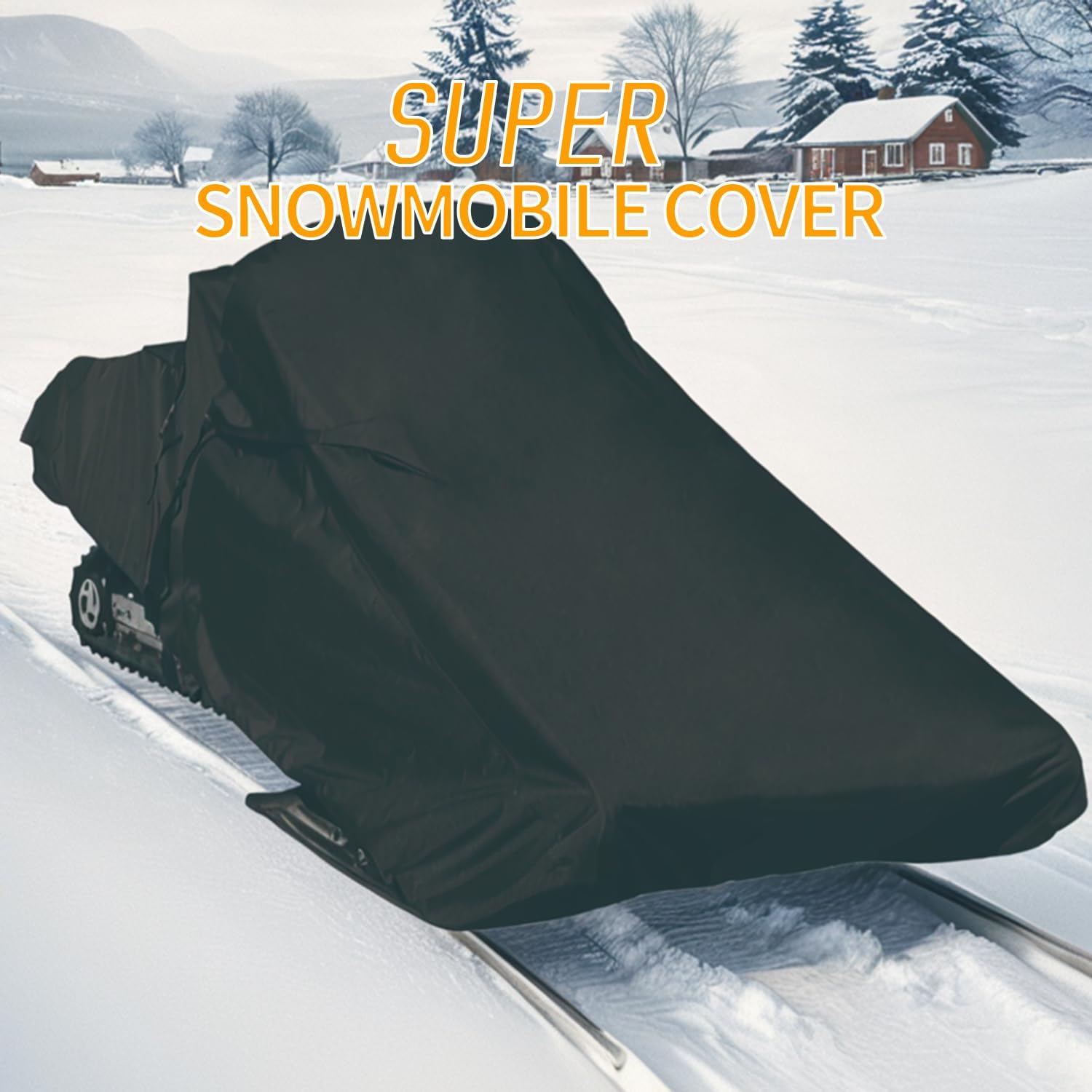 137" * 37" Heavy Duty Snowmobile Cover