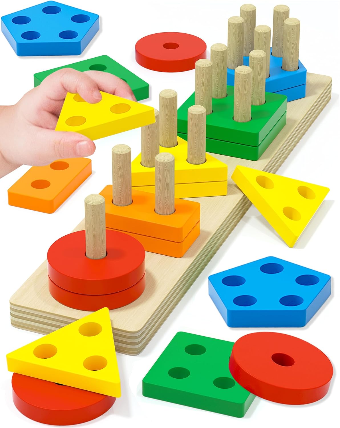 Learning Puzzle, 1-3 Years Old