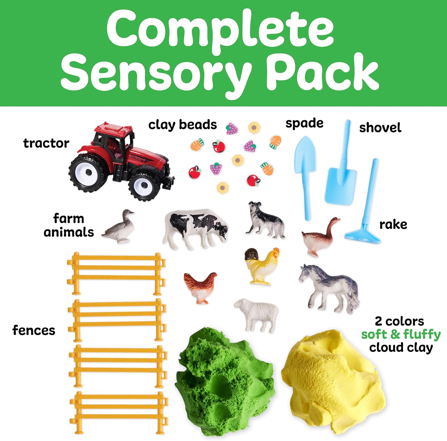 Kids Sensory Set: Farm